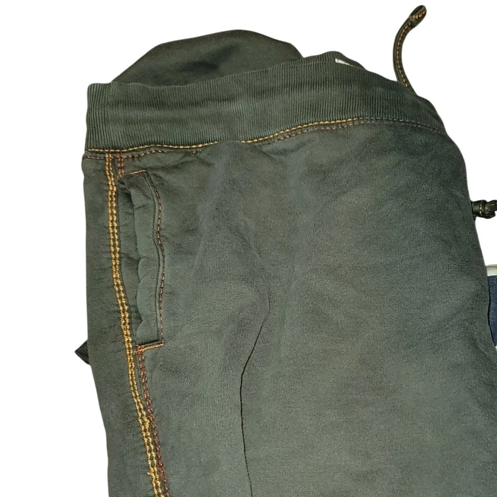 True Religion Men's Joggers Sweatpants XXXL Military Green Activewear Casual Y2K